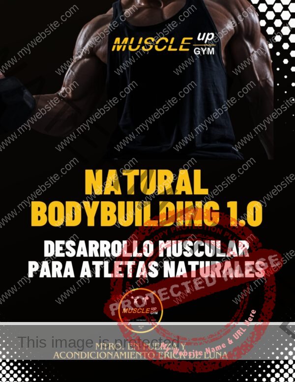 Plan de entrenamiento Natural Bodybuilding